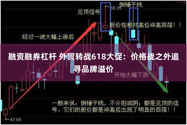 融资融券杠杆 外贸转战618大促：价格战之外追寻品牌溢价