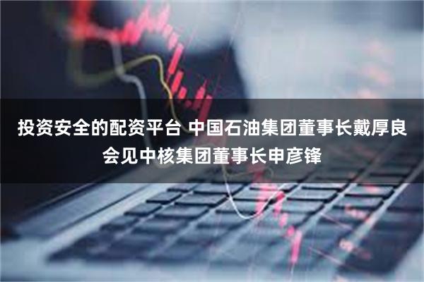 投资安全的配资平台 中国石油集团董事长戴厚良会见中核集团董事长申彦锋